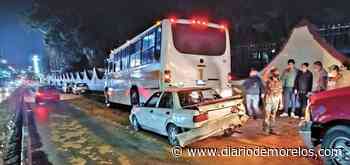 Fuerte choque deja una herida en Cuernavaca - Diario de Morelos