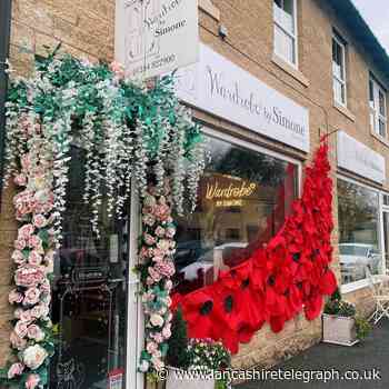 Whalley shop wows customers with Remembrance Day display