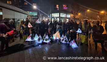 Festival of lights parade brightens up Bury town centre