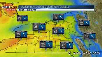 First Alert Weather:Tracking gusty winds for Veterans Day