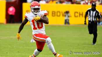 Speed is the 'easy answer' when describing Chiefs' Tyreek Hill