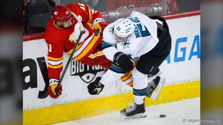 Couture scores game-winner, San Jose Sharks douse Calgary Flames 4-1