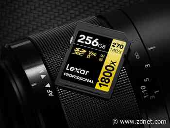 Storage for professional photographers and videographers: Lexar Professional 1800x SDXC UHS-II Card GOLD