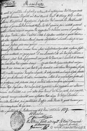 Biblioteca Live - La Gattiana racconta a cura di Archeoclub Manduria: le città 'speciali'. Breve storia, d'archivio e non, dei cimiteri di Manduria. I Parte - ManduriaOggi