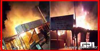 Incêndio de grande proporção atinge Ceasa de Timon e destrói barracas - GP1