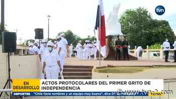 Actos protocolares en La Villa de Los Santos - Panamá - TVN Panamá