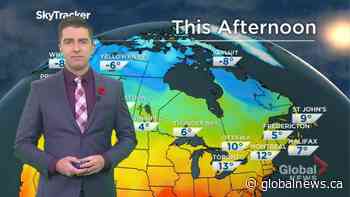 Saskatchewan weather outlook: Nov. 10