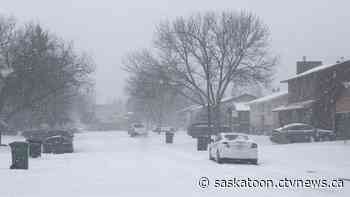 Winter blast blankets Prince Albert, parts of central Sask.