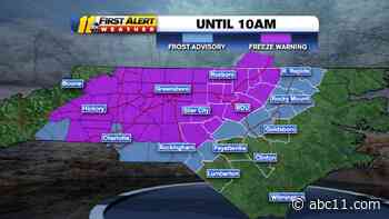 Rain Moves In On Thursday