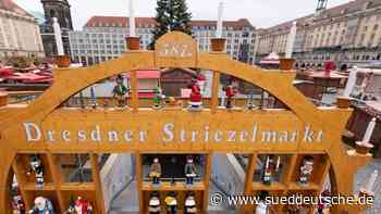 Trotz Corona: Tourismusverband setzt auf Striezelmarkt - Süddeutsche Zeitung