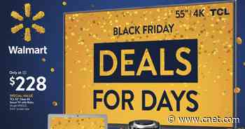 Walmart Black Friday deals continue: Cheap AirPods and TVs for members only, open to everyone soon     - CNET