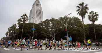 Thousands of runners on the streets for 2021 L.A. Marathon - Los Angeles Times