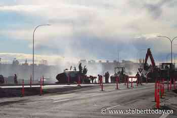 Relief on its way; construction on St. Albert Trail north to end soon - St. Albert Today