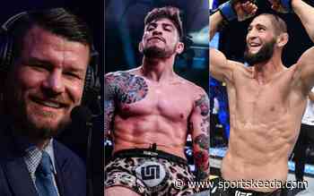 "That is a fantastic stat!" - Michael Bisping reacts to Mike Herring saying Dillon Danis has taken more significant shots in the UFC than Khamzat Chimaev - Sportskeeda
