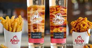 Fast-food chain Arby's gets freaky with 80-proof french-fry vodka     - CNET