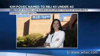 Noyes Health Director of Strategy and Business Development makes Rochester Business Journal's 40 under 40