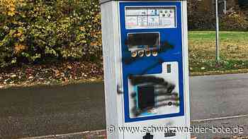 Farbschmierereien im ganzen Ort: Gemeinde Schömberg hofft auf Hinweise