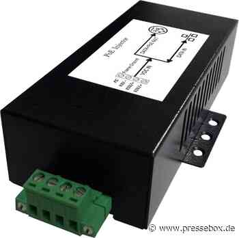 10 Gigabit Industrial Ethernet PoE Injector, UBF EDV Handel und Beratung Jürgen Fischer GmbH, Pressemitteilung - PresseBox