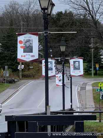 Preparing next year's veterans' banners | Bancroft this Week - Bancroft This Week