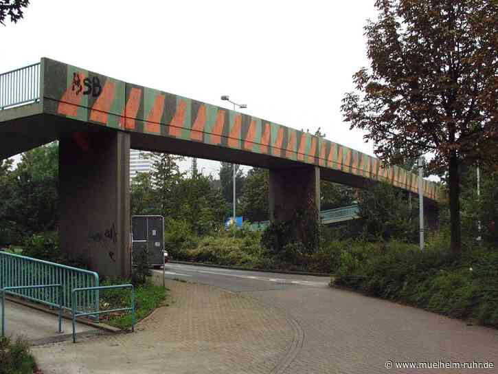 Prüfung der Brücke an der Charlottenstraße