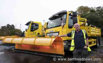 East Renfrewshire: Roads team prep for winter weather - Barrhead News