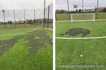 Muirend playing fields: Firebugs destroy upgraded pitches - Barrhead News