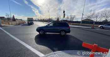 Construction projects on John Laurie Blvd, Barlow Trail completed - Global News