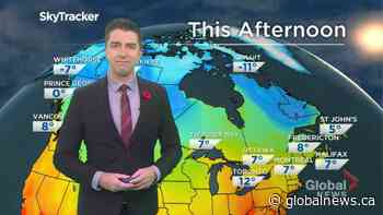 Saskatchewan weather outlook: Nov. 11