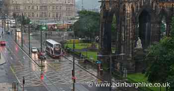Edinburgh weather: Capital to be battered by heavy rain before temperatures plummet - Edinburgh Live