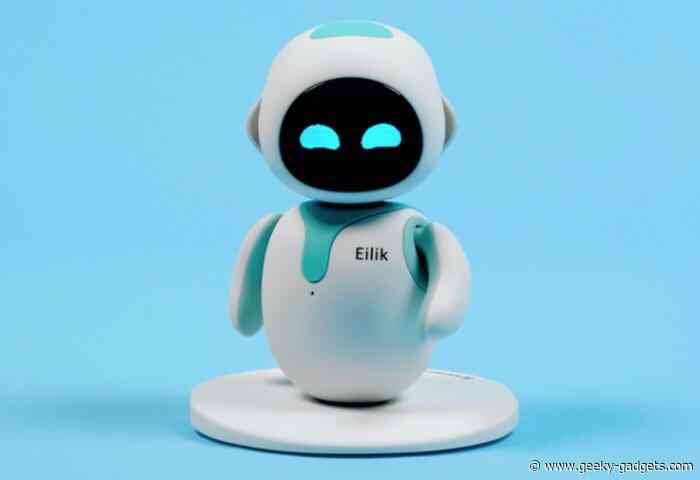 Eilik robot companion hits Kickstarter and raises over $200,000