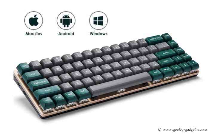 SIKAKEYB SK3 compact wireless mechanical keyboard from $79