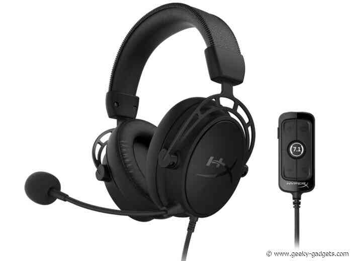 HyperX Cloud Alpha Blackout Edition gaming headset