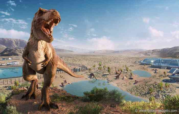 Jurassic World Evolution 2 dinosaur park simulation game launches