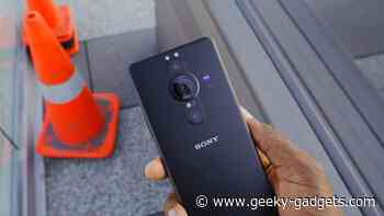 Sony Xperia PRO-I shown off on video again
