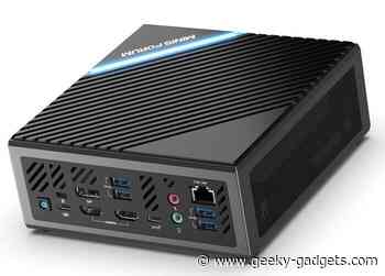 Minisforum Ryzen 9 5900X mini PC with dedicated GPU unveiled