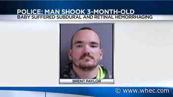 Police: Man arrested after shaking baby to the point of hemorrhaging