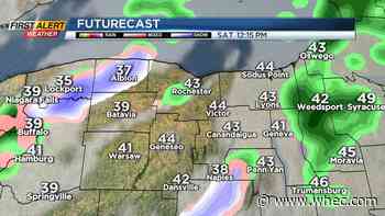 First Alert Weather: Rain, rumbles tonight followed by some weekend flakes