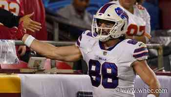 Dawson Knox back to full practice; other roster news and shakeups