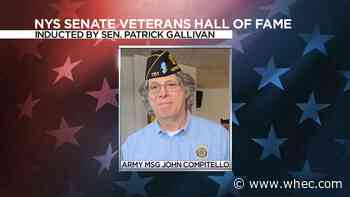 Henrietta man inducted into New York State Senate Veterans Hall of Fame