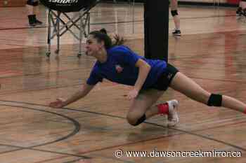 DCSS senior volleyball team is focused on provincials - Dawson Creek Mirror