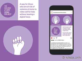 Agency created domestic abuse hand signal that saved missing teenage girl