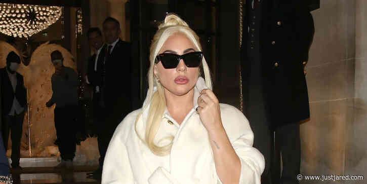 Lady Gaga Heads Out for 'Graham Norton' Taping in London