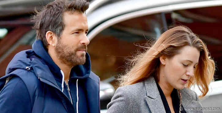 Blake Lively & Ryan Reynolds Head Out for the Day Together in NYC