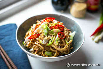 Spicy peanut butter noodles
