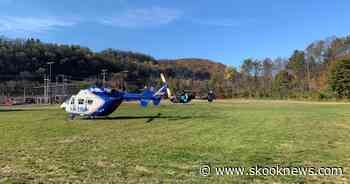 Two Flown After Off Road Crash near Saint Clair - Skook News