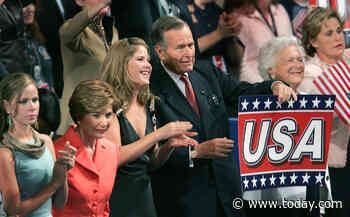 Jenna recalls how grandfather George H.W. Bush defied parents by joining military
