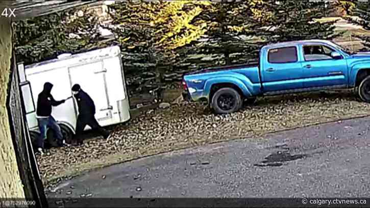 Cochrane RCMP seek public assistance in theft of four dirt bikes, trailer