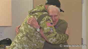 Jim Kelly makes a 98-year-old veteran's dream come true