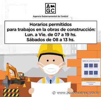 Horario permitido para trabajos en las obras de construcción - buenosaires.gob.ar