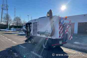 Permanente borden moeten komst van veegwagen aankondigen